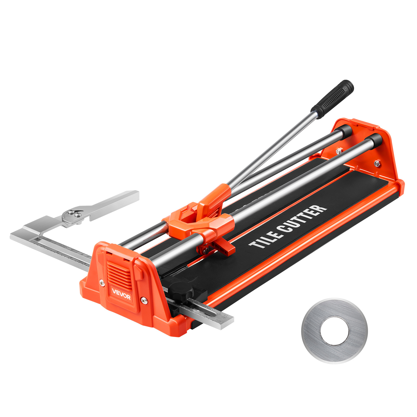 TEMU VEVOR Coupe-carreaux Manuel 17 Pouces pour Carreaux Muraux et , Double Rails pour une Coupe Précise, Roue en Carbure de Tungstène, Poignée