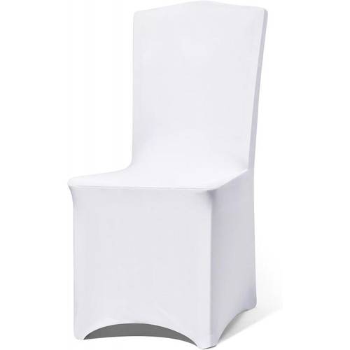 item picture 100 pack white chair covers for party spandex chair covers for wedding stretch seat cover 100 pieces universal fitted polyester slipcovers for dining chairs parties banquet 100 pcs