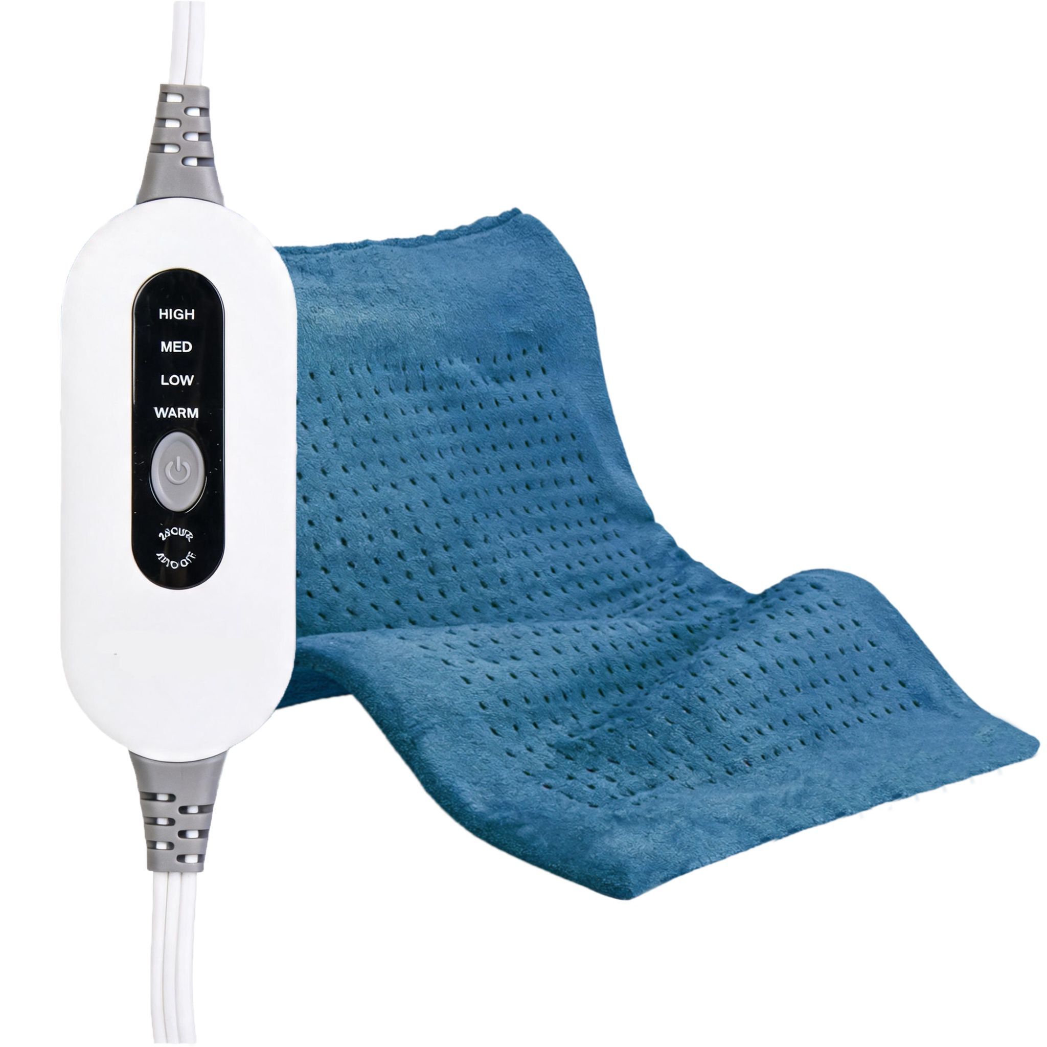 TEMU Heating Pad For Back, Neck And Shoulders, 12x24in Or 33x17in Size Options, Double-sided Plush Flannel Electric Heating Pad, Fast Heating With 4