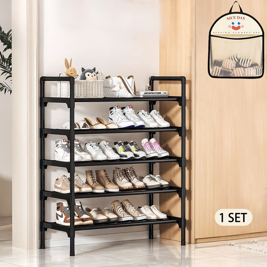 TEMU Étagère à chaussures simple, à chaussures multicouche, étagère de rangement multifonctionnelle
