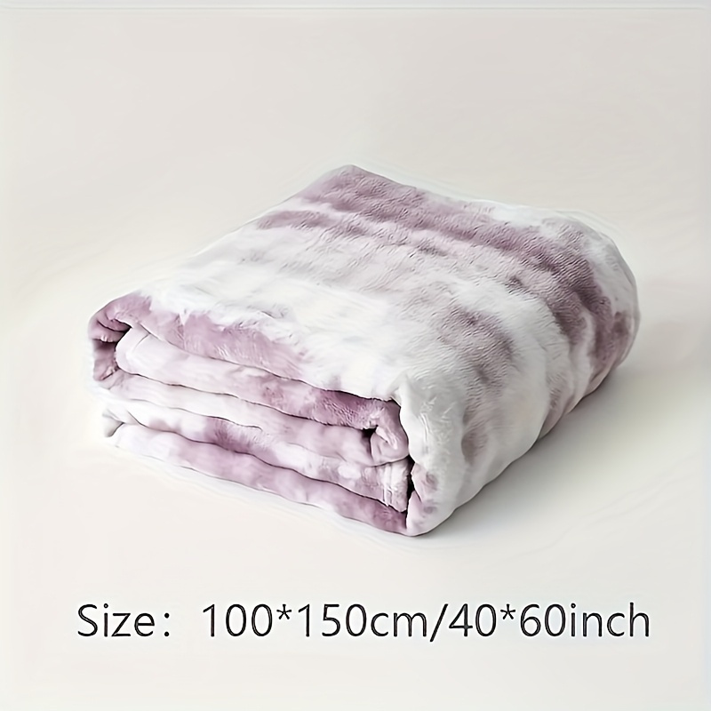 TEMU Extra Large 108 "* 90" Soft And Comfortable Faux Rabbit Fur Reversible Thermal Blanket Universal Air Conditioning Blanket Office Outdoor Camping