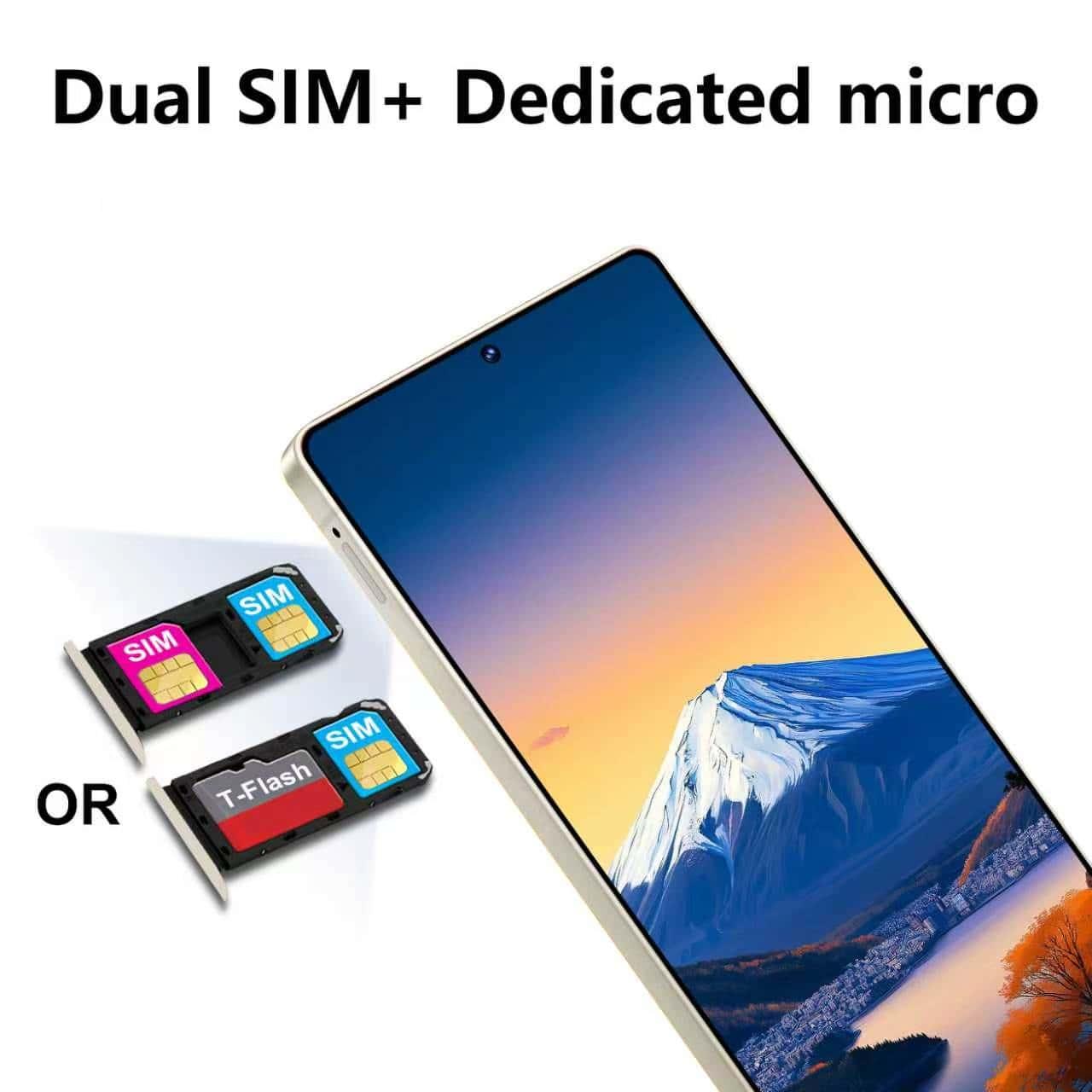 5g unlocked smartphone 6 8 inch ultra     4gb   64gb large storage   dual standby 3600mah long lasting battery   facial recognition unlock built   pen full set of   ideal for daily life entertainment and holiday gift   Product details 2