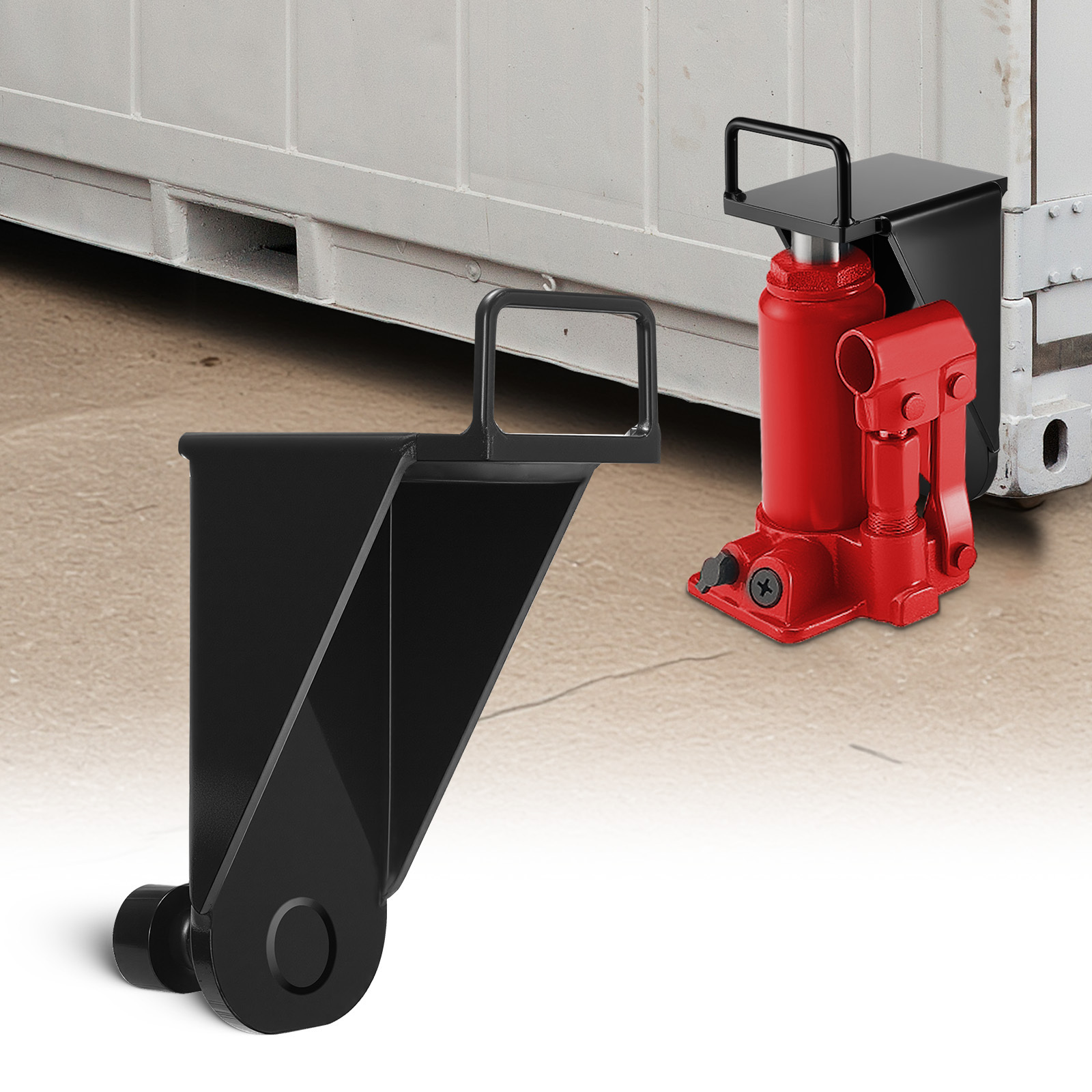 TEMU VEVOR de Conteneur avec Poignée en U, 1 Pièce, Niveleur de Stockage Résistant au Soleil et à , de Conteneur pour du Transport, la Logistique et