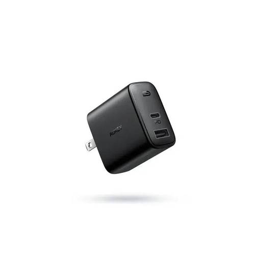 32w dual port pd wall charger fast safe usb c usb a charging pack of 2