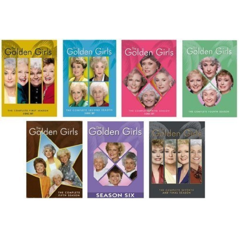 TEMU Les Golden Girls : Série Complète Saison 1 à 7 (DVD)