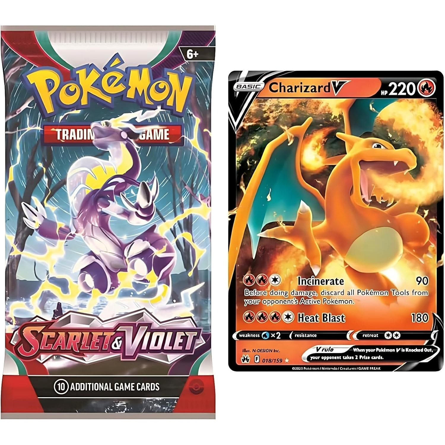 TEMU Pokémon TCG & Lot de Cartes Ultra Rares | Inclut des Cartes EX, V, ou | Pokémon Parfait | Cartes Pokémon 100%