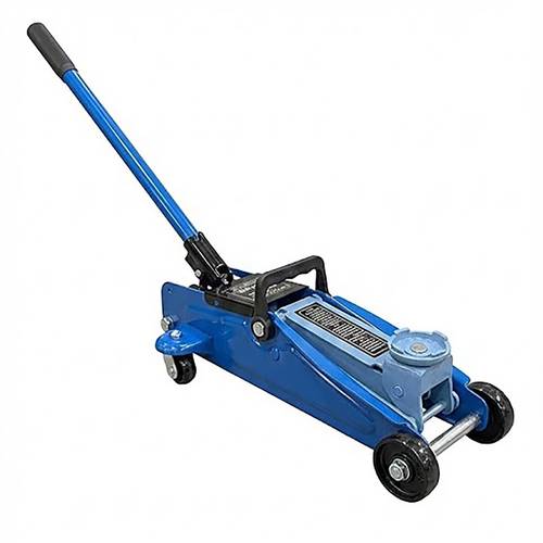 1 5 ton heavy duty low profile floor jack portable lift with 360 rotating smooth rolling casters for easy vehicle maintenance