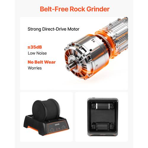 rock tumbler 1 lb rock polishing machine rocks tumbling kit with adjustment 1 9 day timer polishing kit for rose quartz amethyst
