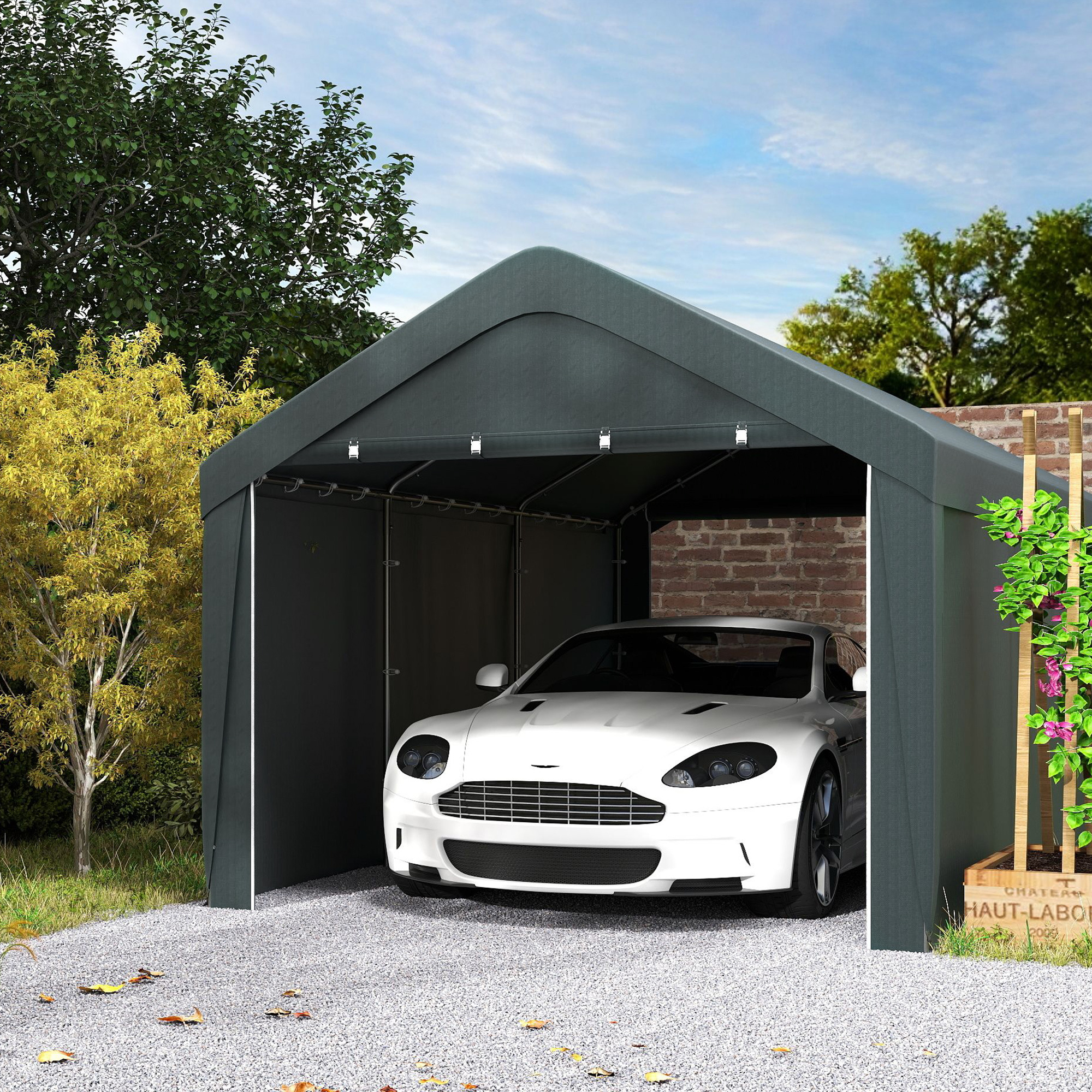car portable garage sold on Temu Canada