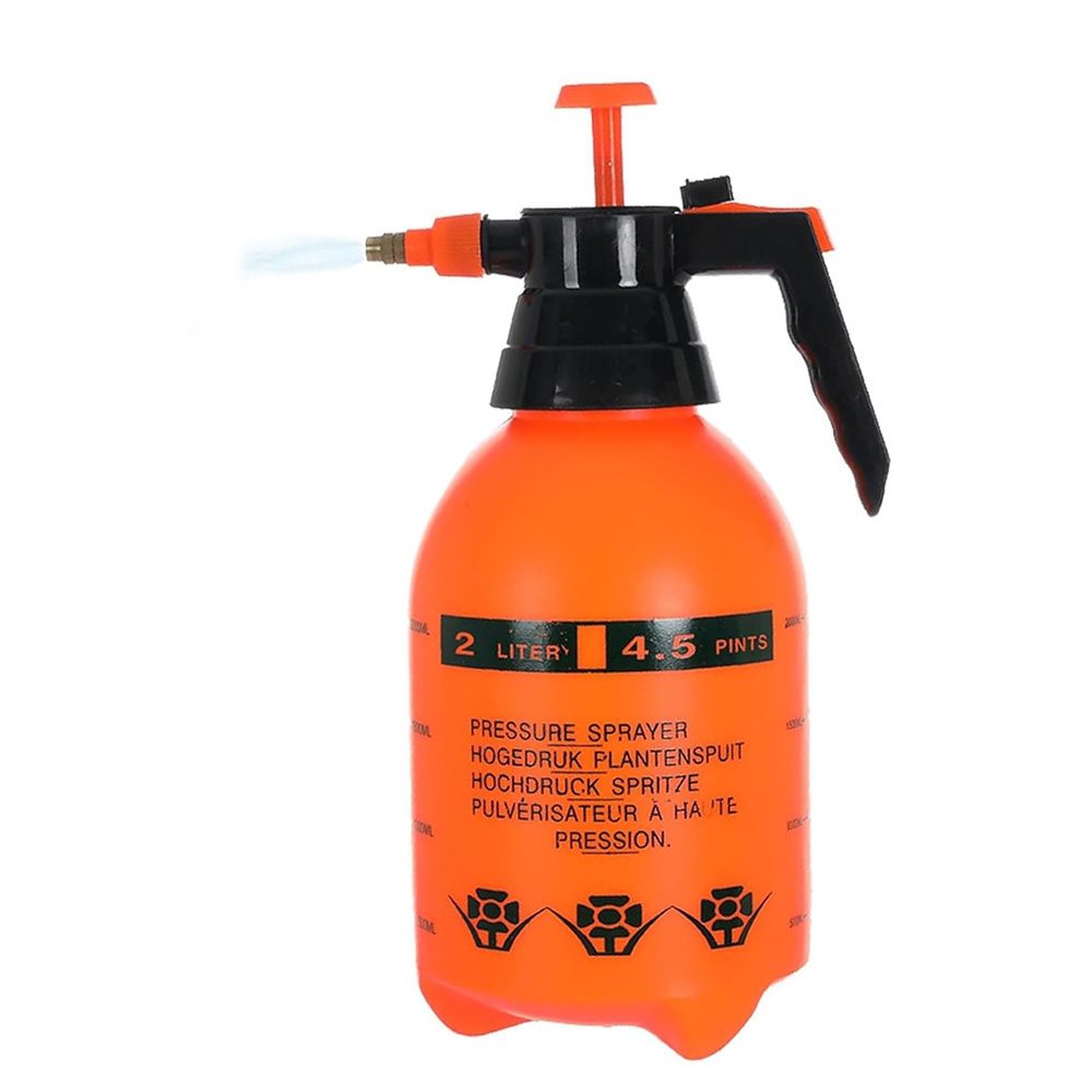 TEMU Garden Pressure Sprayer Portable Hand Pump Chemical Water Sprays Bottle 2l