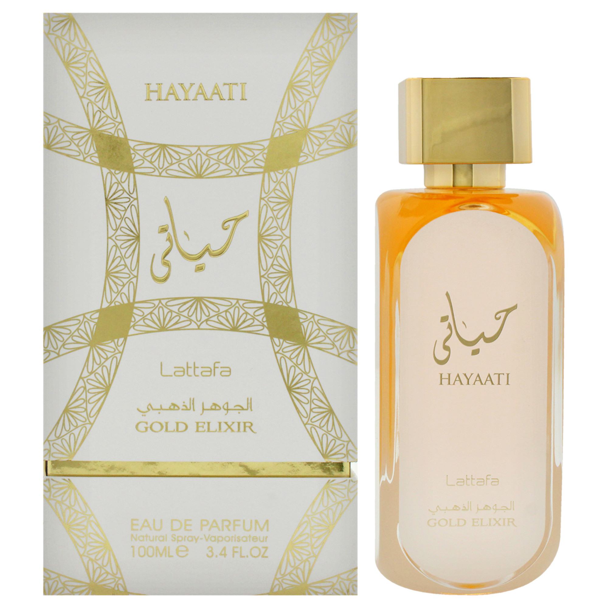 TEMU Hayaati - Élixir d'Or par Lattafa pour Femme - 100 ml Eau de Parfum Spray
