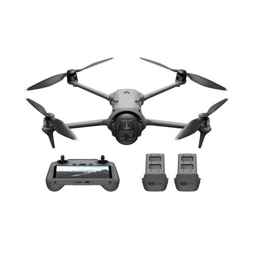dji 4 more combo with dji rc 2 flagship tri camera with 100 3 cmos camera 30km video transmission 51 min time charging hub and more
