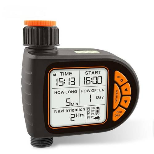 garden automatic water timer programmable irrigation controller plan watering