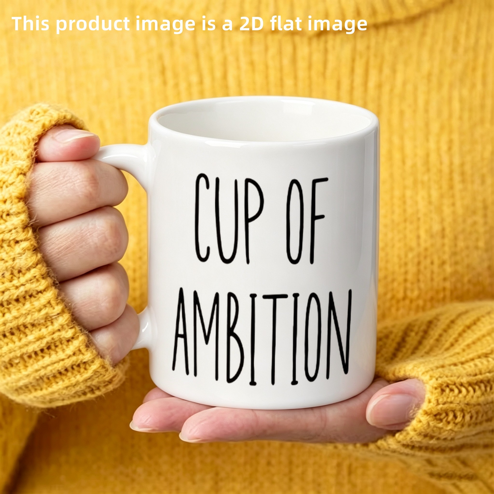 TEMU Tasse à OF Des n 12oz en céramique, écriture manuscrite , plusieurs spécifications disponibles, cadeau d'anniversaire idéal pour les amateurs de