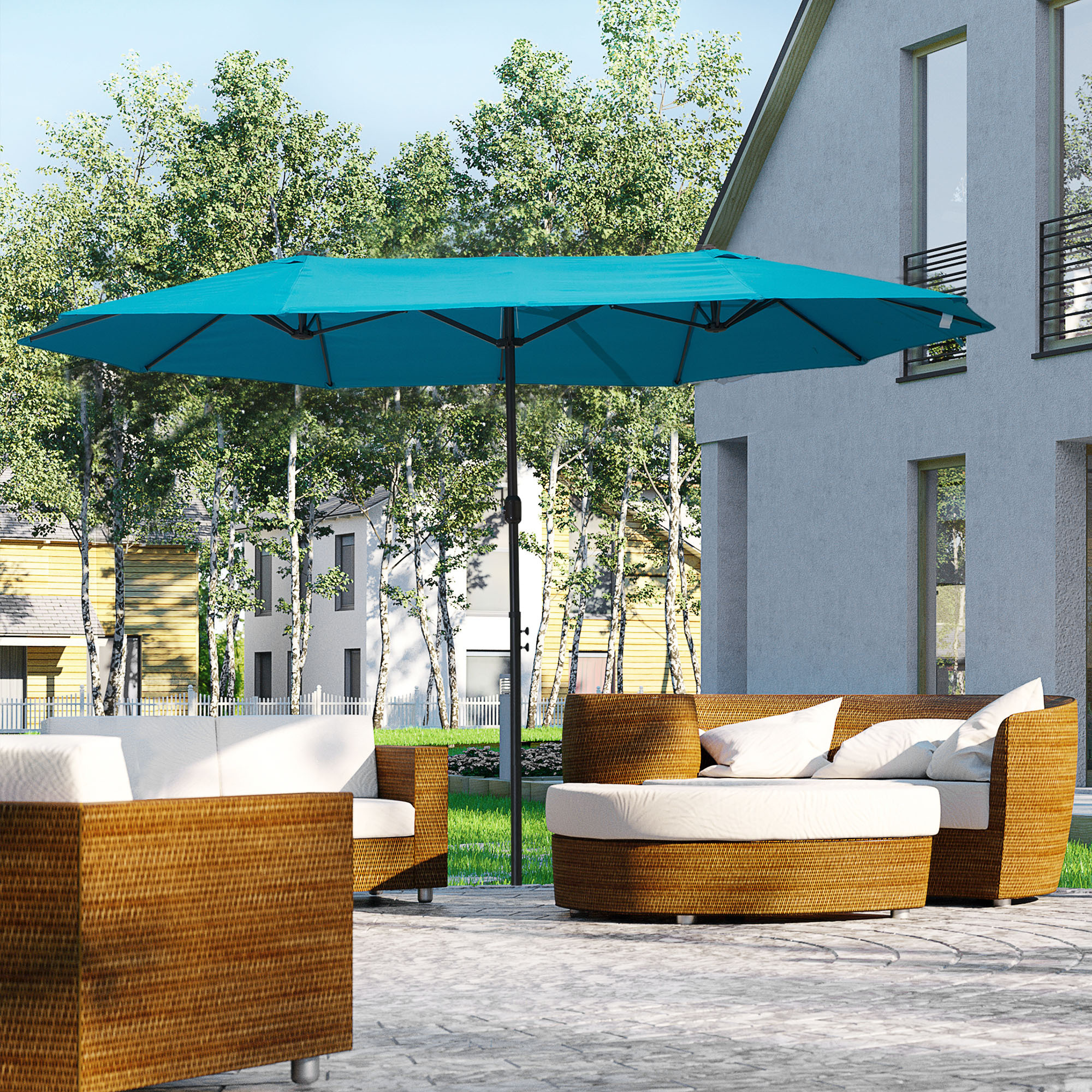 best large umbrellas for patio 18'1