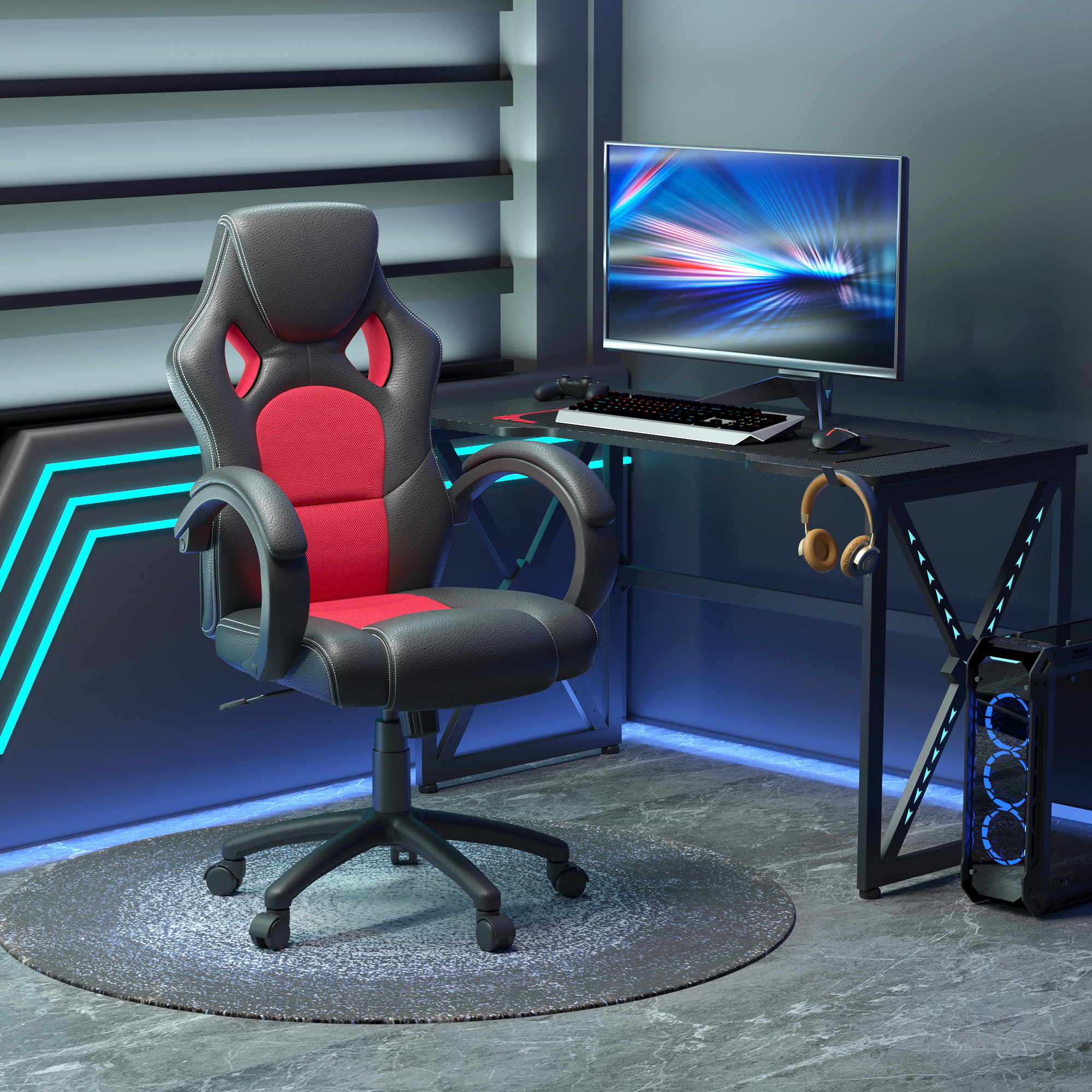 TEMU Chaise de bureau de jeu