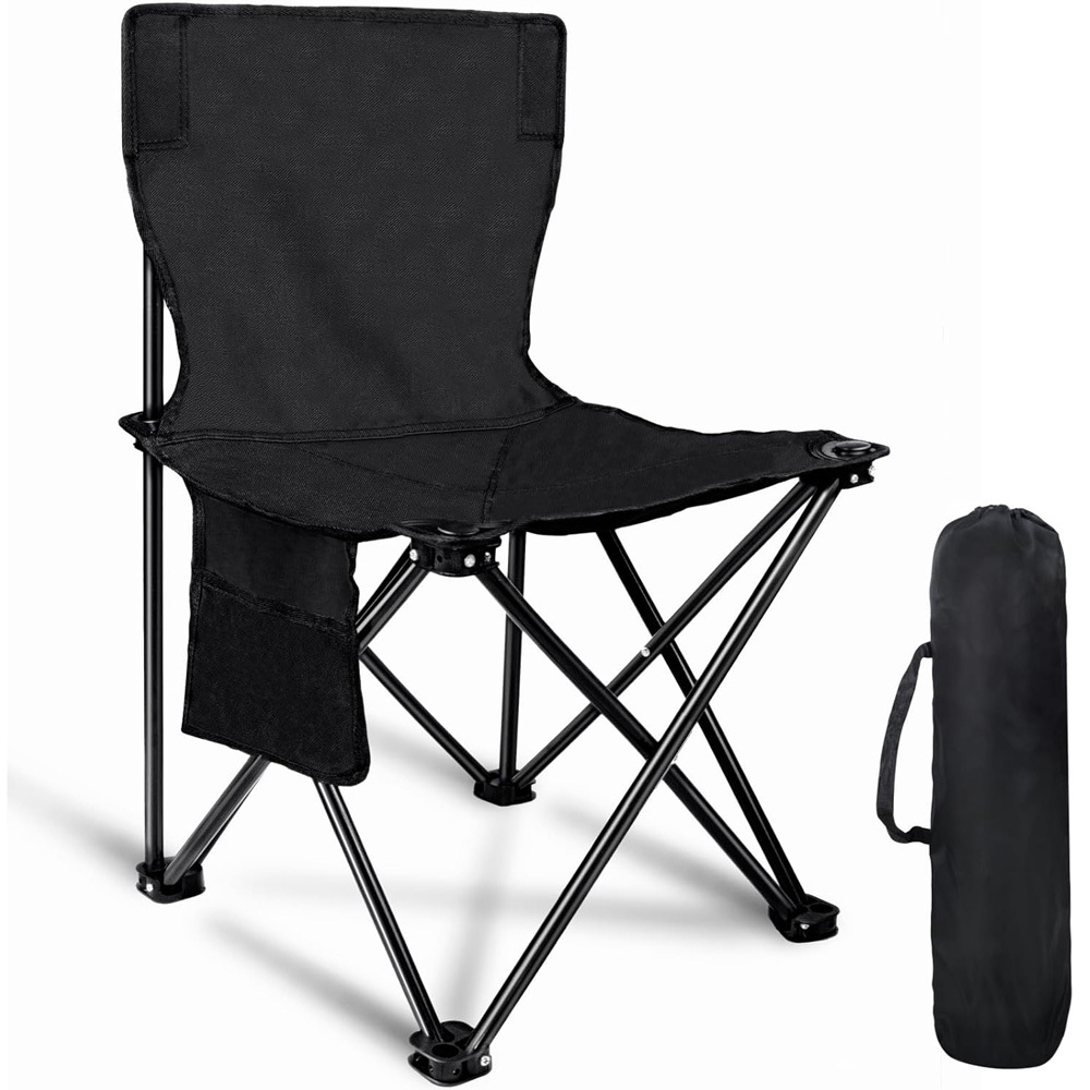 TEMU Portable Camping Chair Outdoors Versatile Folding Chair Light Weight Beach Paito