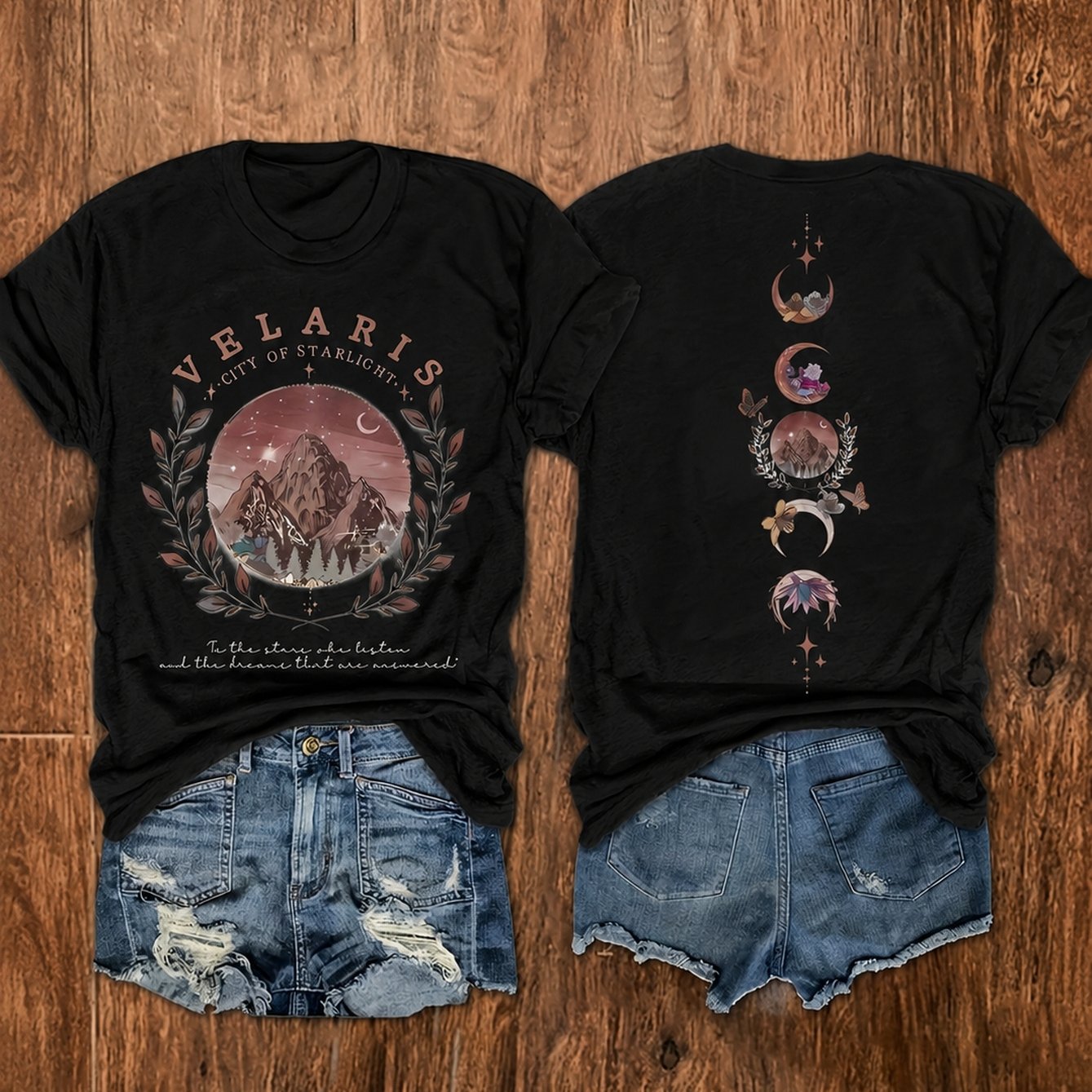 TEMU T-shirt Mystique de : Saisissez des Étoiles avec des Designs Artistiques !