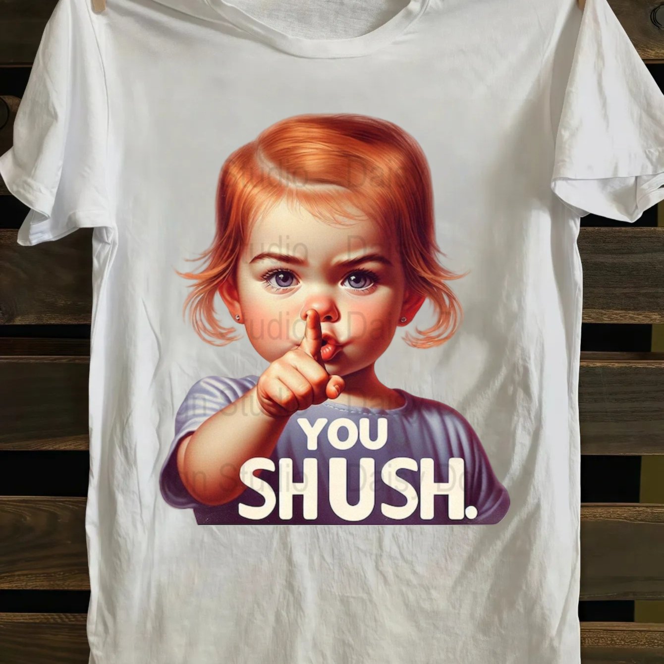 TEMU T-shirt blanc tendance et ludique (Chuchotement d'enfant avec humour) – Manches courtes, col ras du cou, style d'été, décontracté, coupe ample |