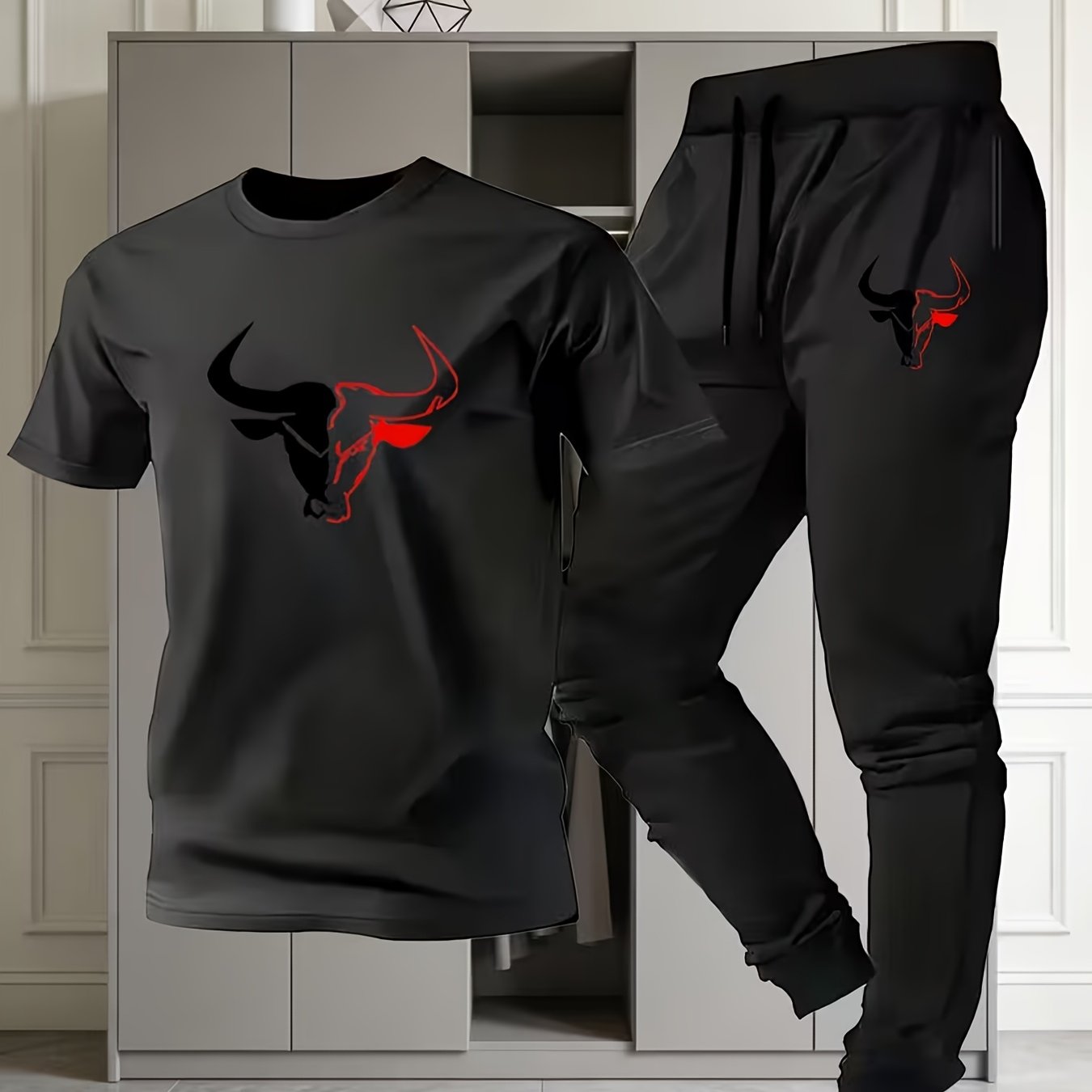 TEMU T-shirt unisexe à imprimé tête de , T-shirt décontracté à col rond, Haut léger et respirant pour hommes et femmes, Vêtement , Streetwear facile