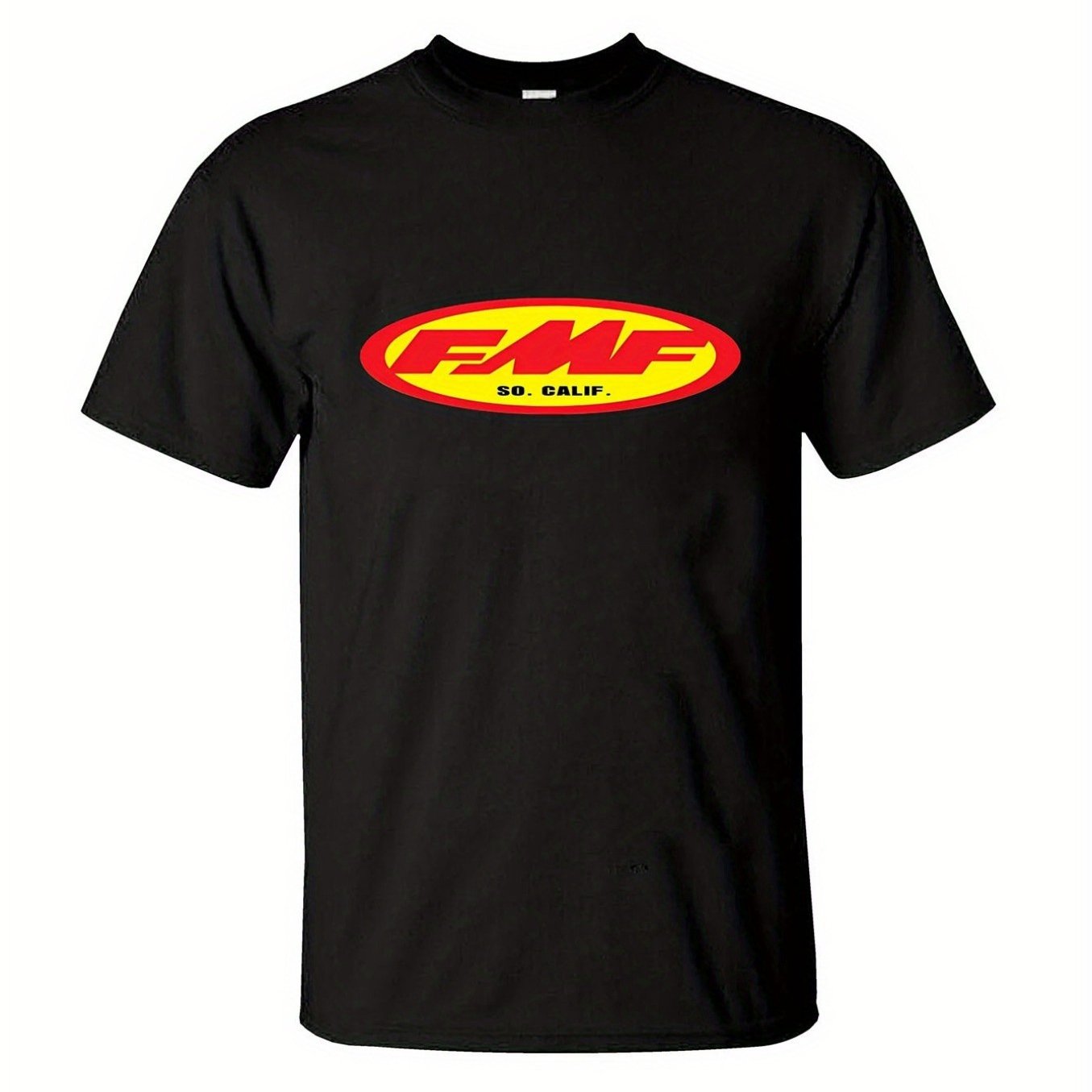 TEMU T-shirt graphique vintage avec logo FMF So. , cadeau pour les passionnés de sport automobile