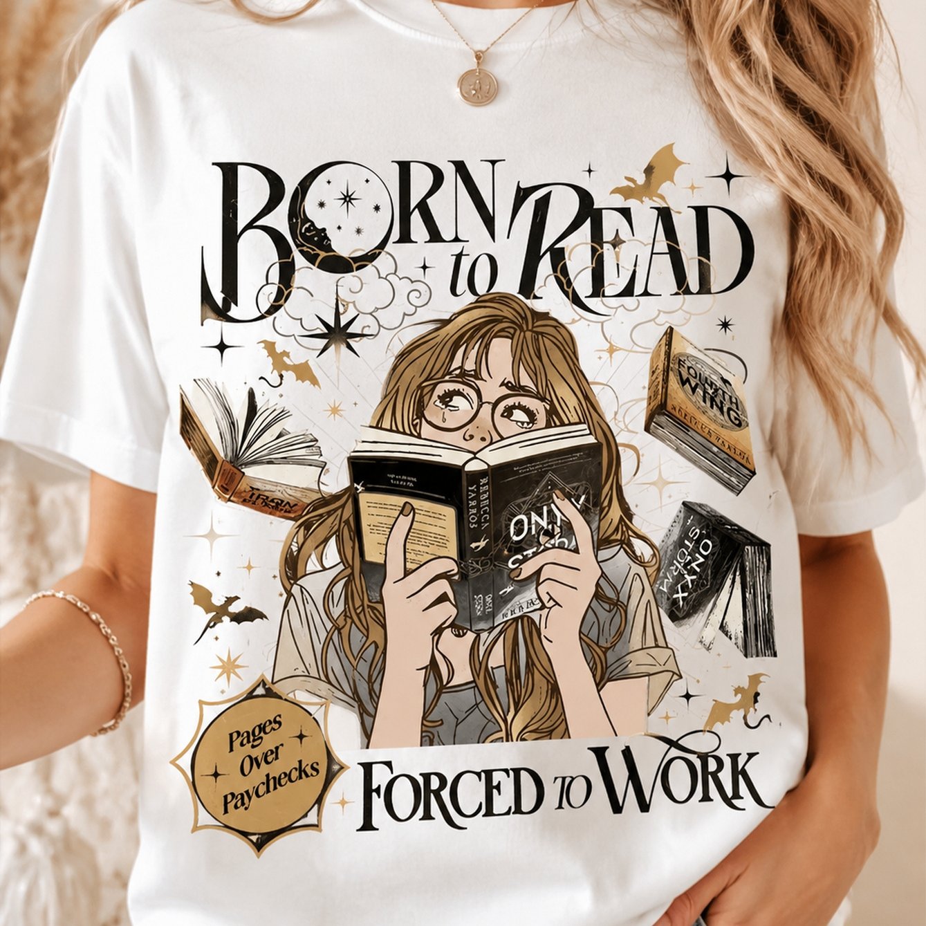 TEMU T-shirt pour des livres, parfait pour les lecteurs, coupe confortable, amusant et , t-shirt par la littérature, t-shirt de design graphique