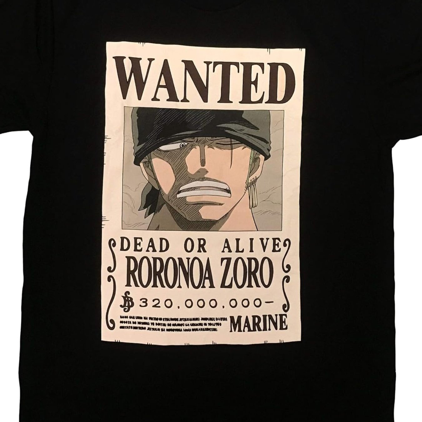 TEMU T-shirt Tendance Homme, T-shirt Bounty Roronoa - Hauts Polyvalents à Col Rond sous Licence Officielle