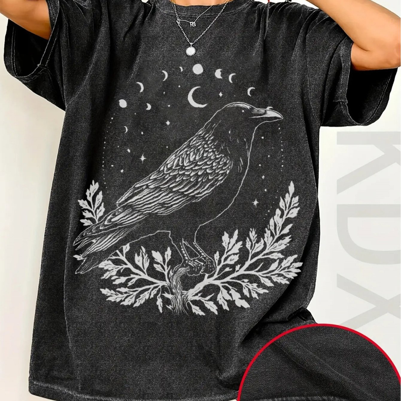 TEMU T-shirt graphique et phases de , cadeau pour les amateurs d'oiseaux et d'esthétique , style décontracté de tous