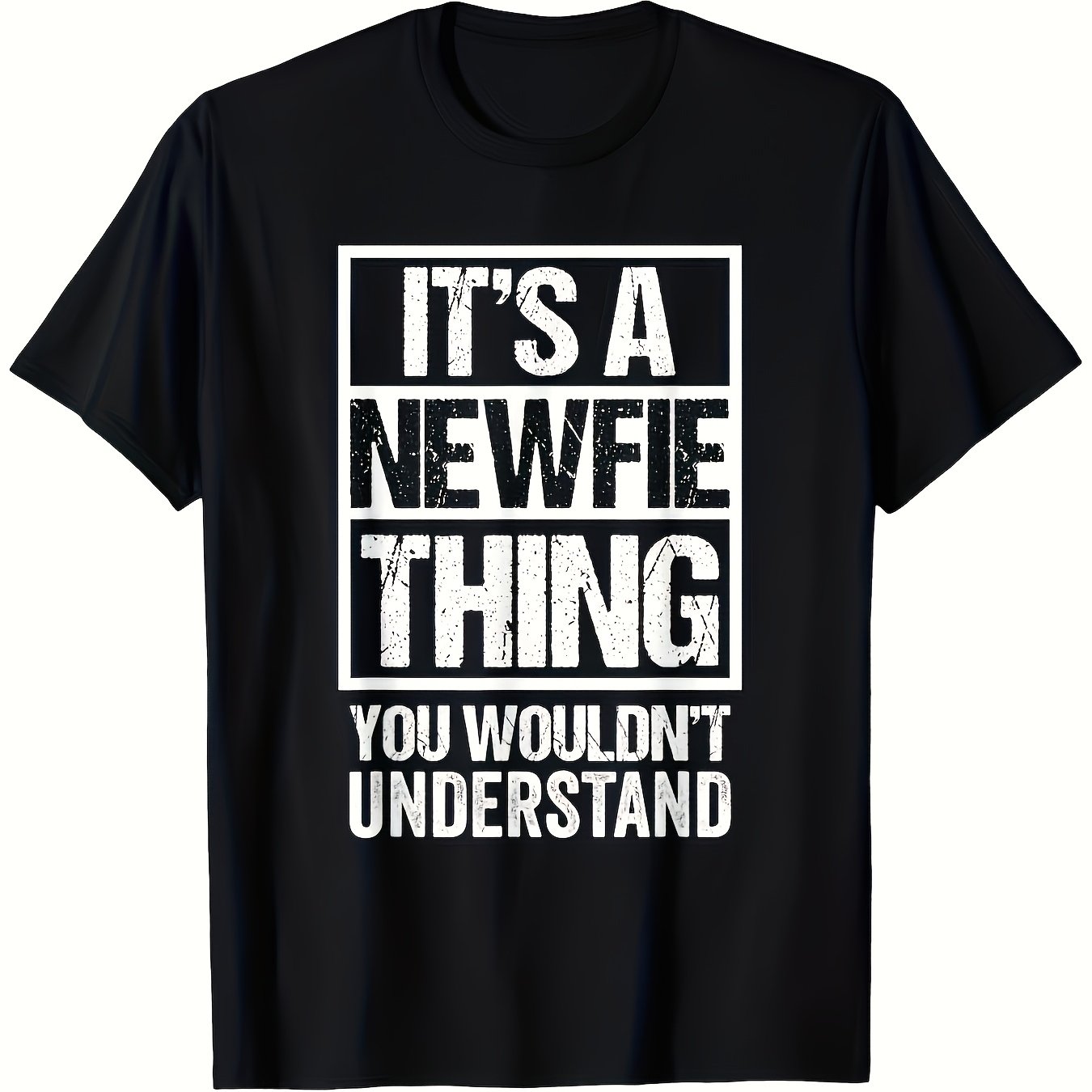 TEMU Men's Funny Dog Lover T Shirt It's A Newfie Thing You Wouldn't Graphic Soft Breathable Shirt For Newfie Owners Gift Idea Siz