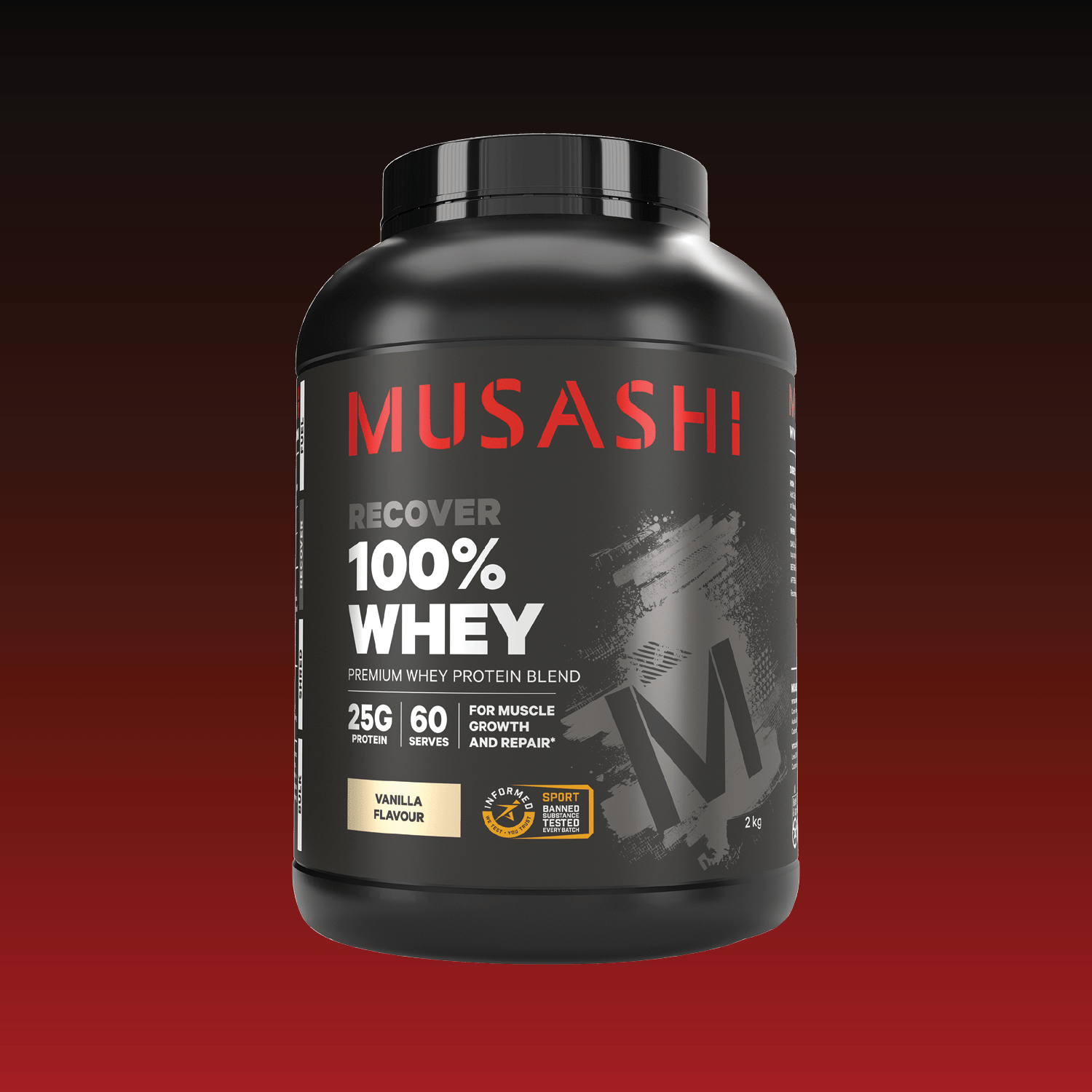 Musashi 100% Whey Chocolate Milkshake 900g