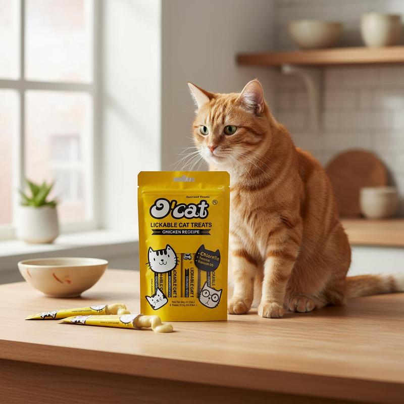Creamy Chicken Lickable Cat Treats 60g (5Pk)