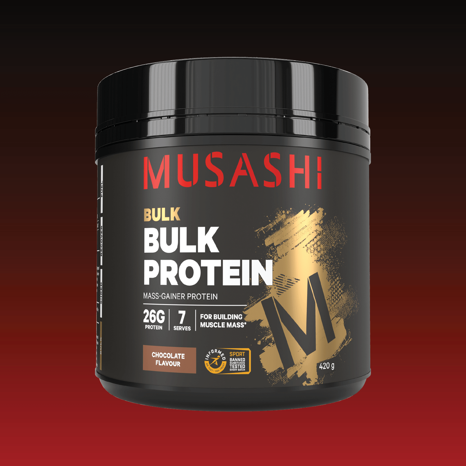 Musashi Bulk Protein Chocolate Milkshake 2kg