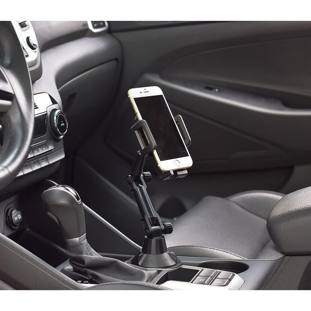 TEMU Gadget & Gear H13 Car Cup Holder Phone Mount, Cup Holder Cradle Car Mount With Adjustable Neck For Iphone Oppo