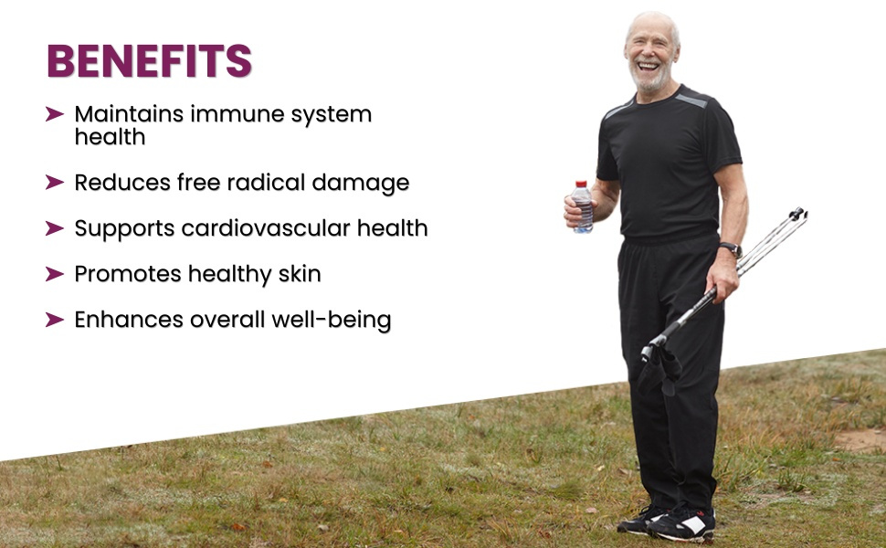 Healthy Care Resveratrol Capsules - Rich in Antioxidants - 180 Capsules