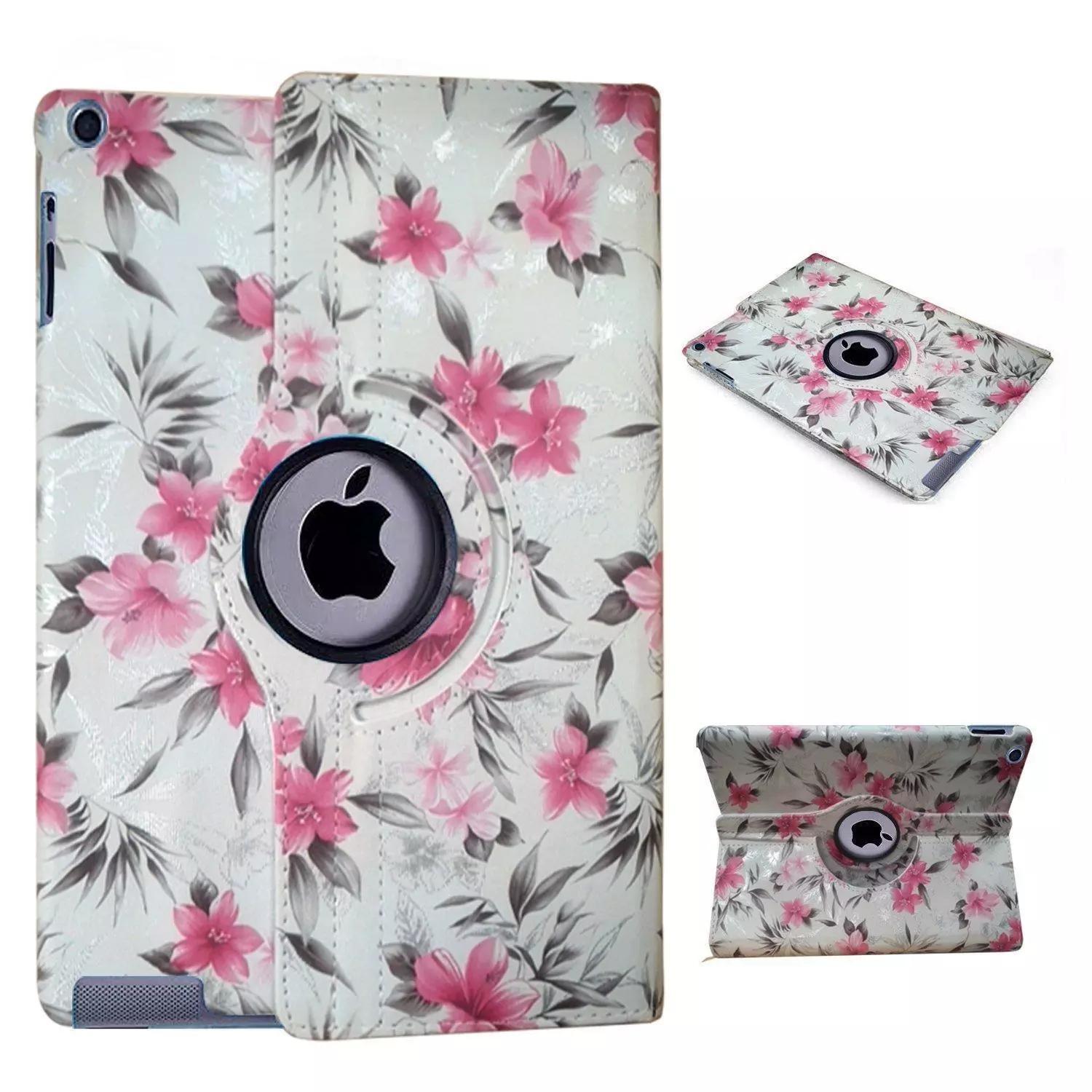 Gadget & Gear 360 Degree Rotating Stand Flip Case Cover For Apple iPad 11 10th 9th 8th 7th 6th 5th 4th Air 4 5 11 13 Pro 11 13 2024