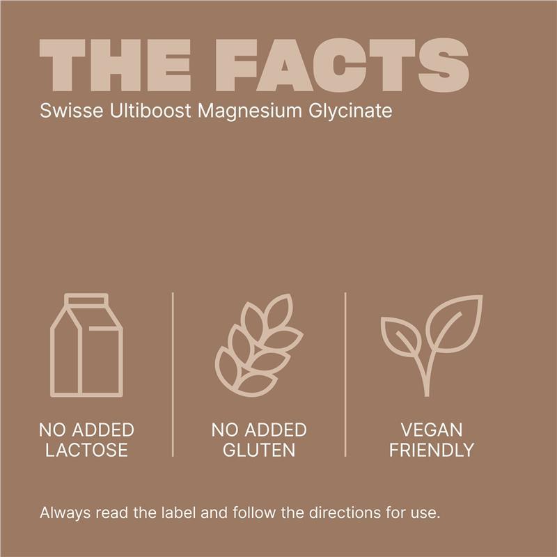 Swisse Ultiboost Magnesium Glycinate 60 Tablets