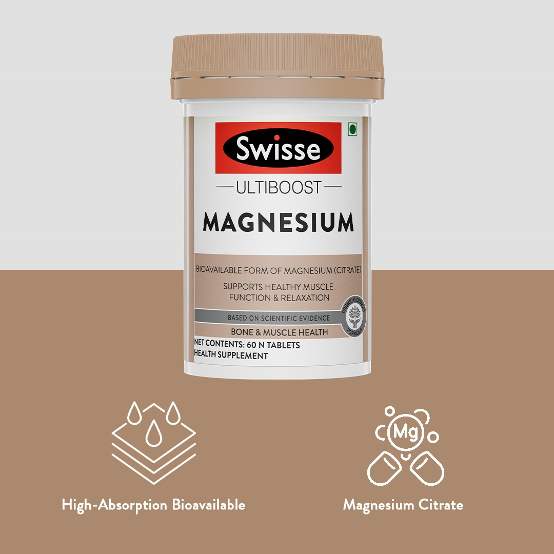 Swisse Ultiboost Magnesium Glycinate 60 Tablets
