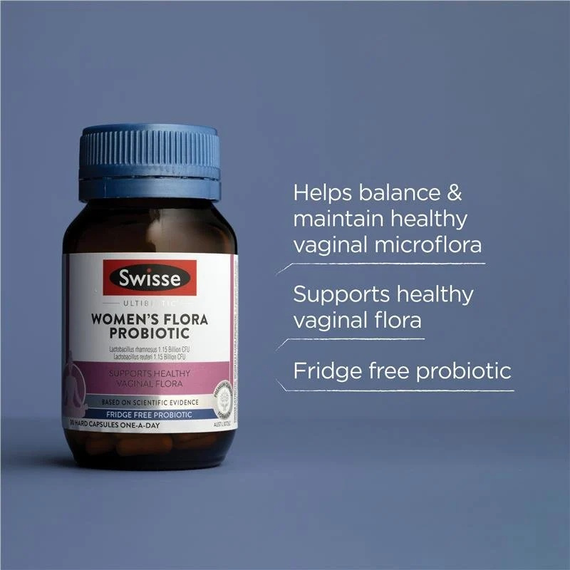Swisse Ultibiotic Women'S Flora Probiotic 30 Capsules