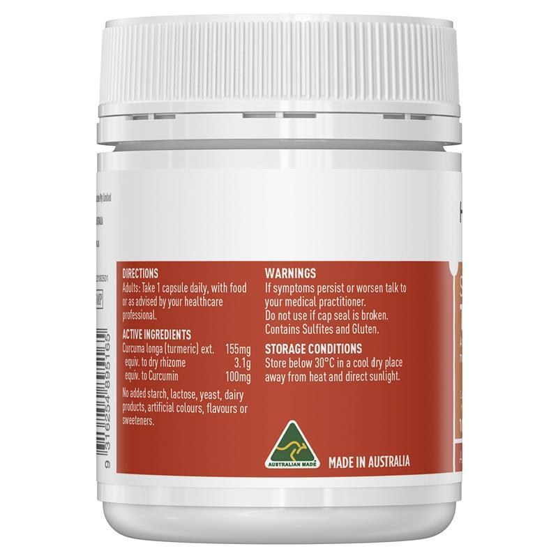 Healthy Care Super Strength Bio Turmeric Capsules-100 Capsules