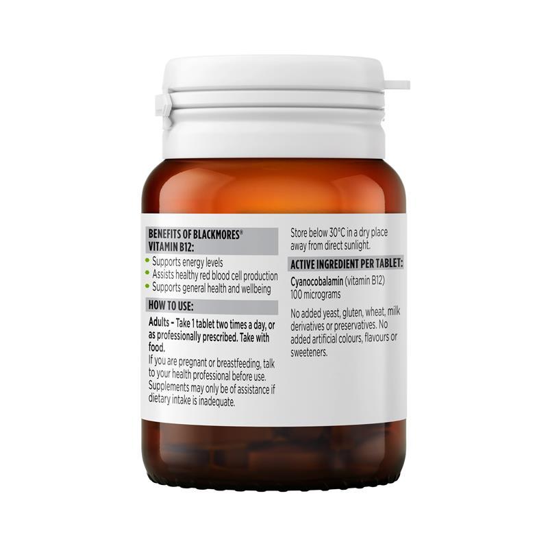 Blackmores Vitamin B12 | 75 Tablets