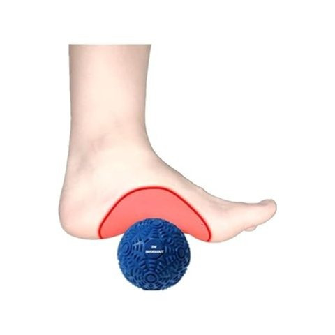 Lacrosse Ball for Myofascial Release, Deep-Tissue , Sore Muscles, Trigger Point Therapy, Muscle Knots, Targeted Foot Pain Relief and Yoga Therapy