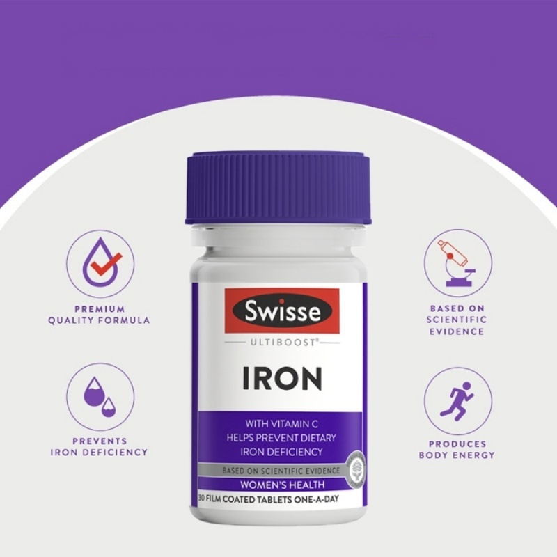 Swisse Ultiboost Iron, 30 Tablets