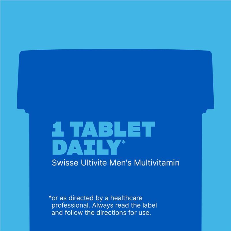 Swisse Premium Ultivite Daily Multivitamin for Men