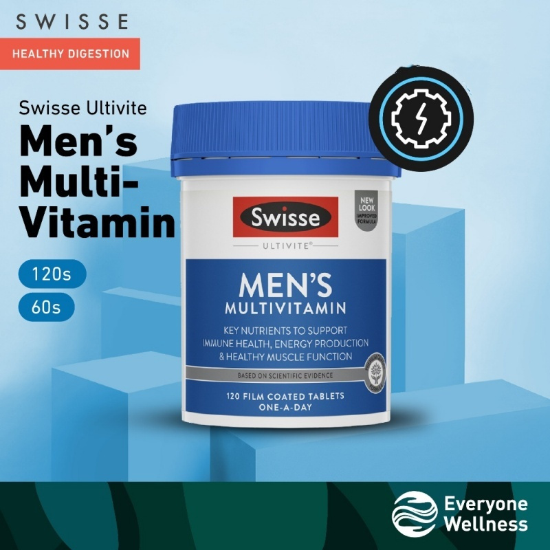 Swisse Premium Ultivite Daily Multivitamin for Men