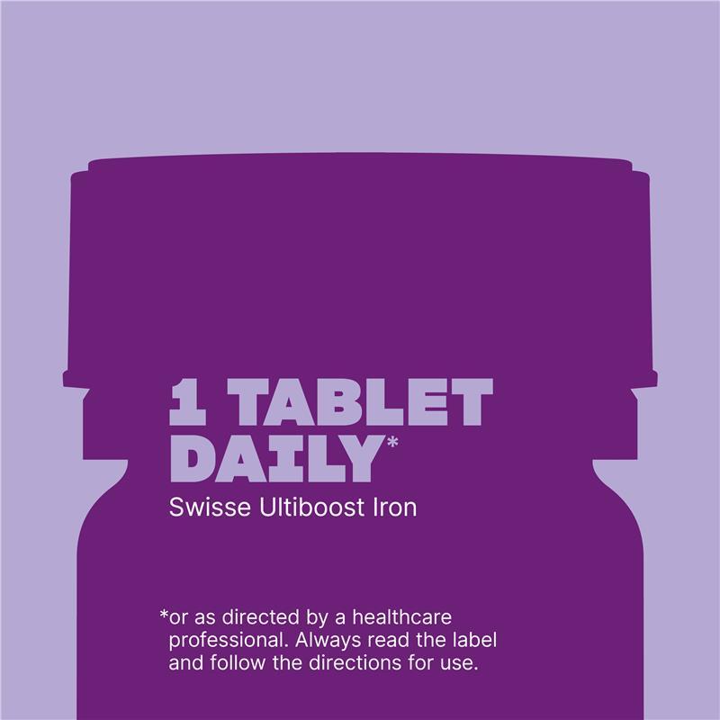 Swisse Ultiboost Iron, 30 Tablets