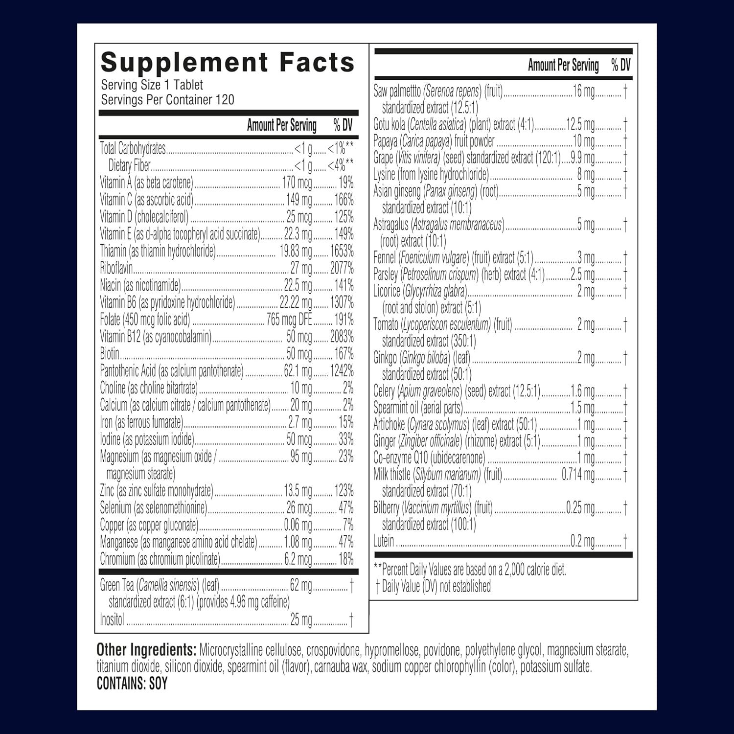 Swisse Premium Ultivite Daily Multivitamin for Men