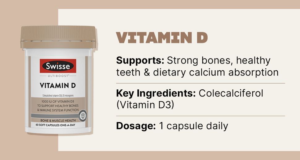 Swisse Ultiboost Vitamin D - Supports Bone & Muscle Health