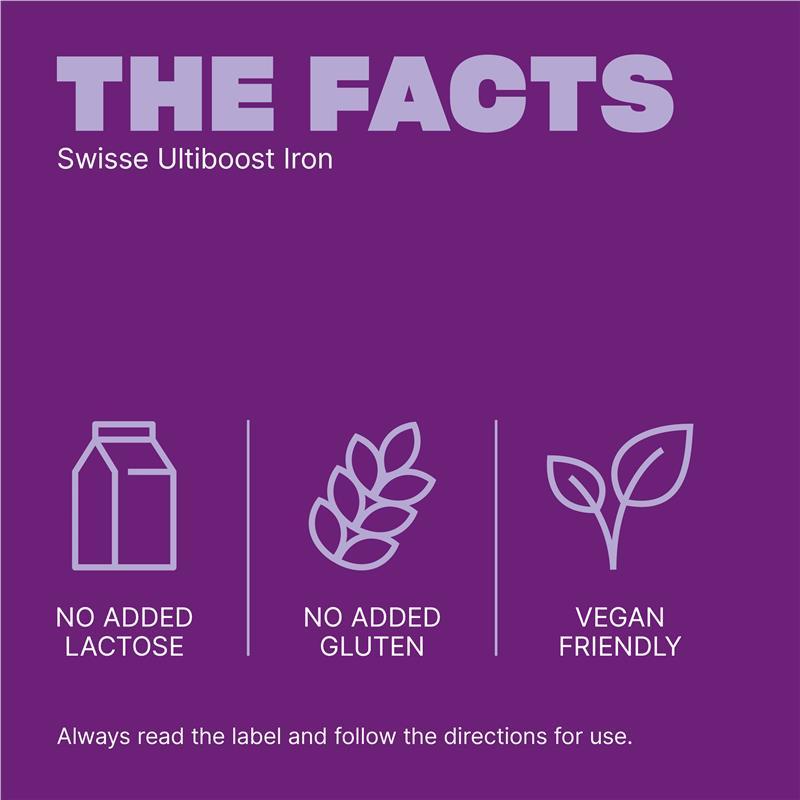 Swisse Ultiboost Iron, 30 Tablets