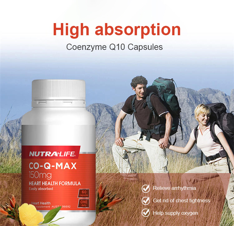 Nutralife Q10 Capsules 150mg 60ct to Support Heart Health