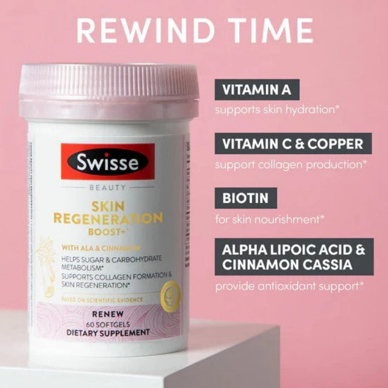 Swisse Beauty Skin Regeneration+ 60 Cap